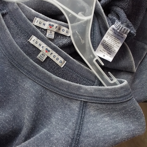 NEW Mineral Washed Sweatshirt By Junk Food Clothing NWOT - Picture 11 of 15